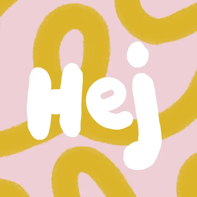 Servietten Hej