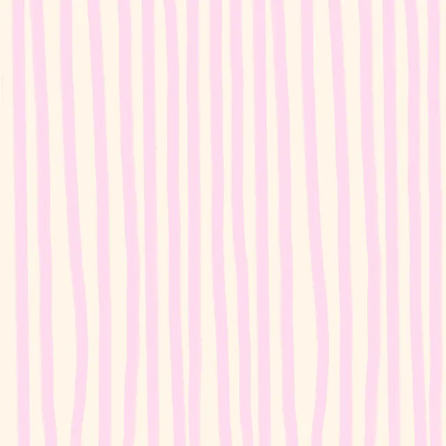 Bodenkissen Streifen rosa auf beige