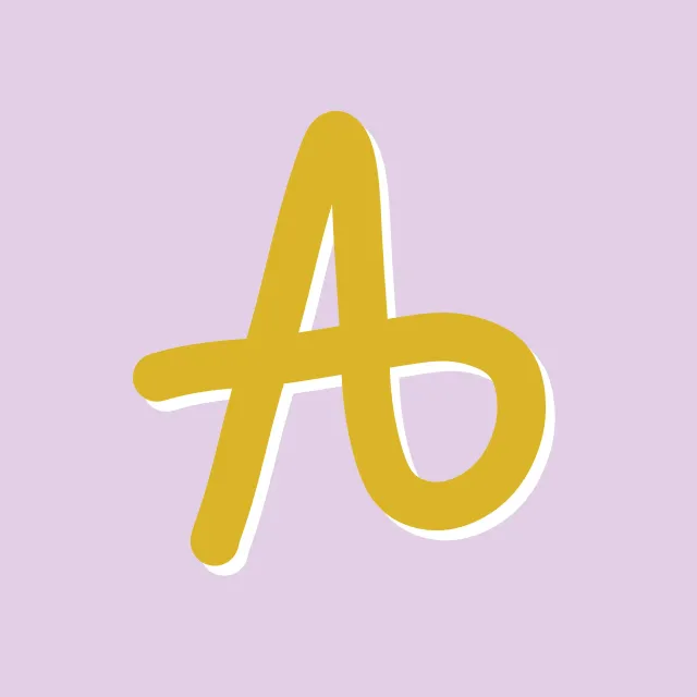 Servietten Buchstabe A
