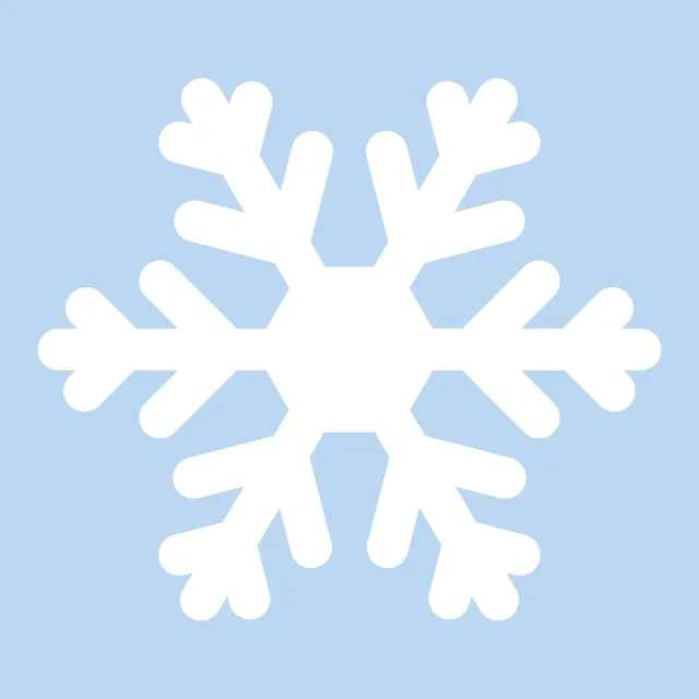 Kissen Schneeflocke