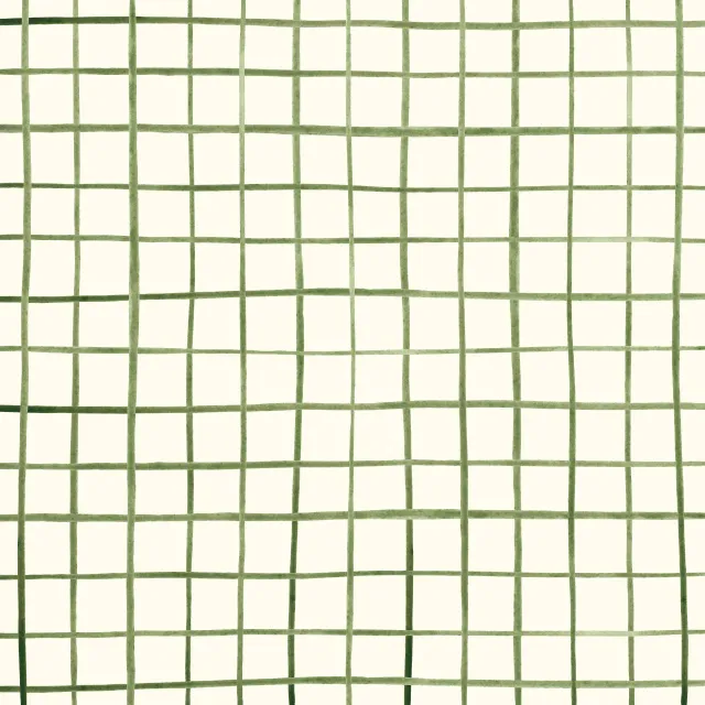 Sitzkissen grün auf creme-weiß