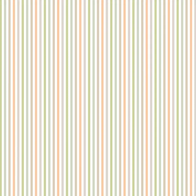 Bankauflage bunte Streifen schmal