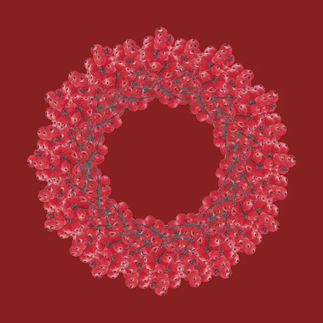 Servietten weinrot