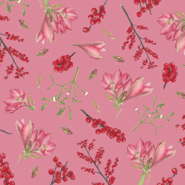 rosa-rot auf rosa