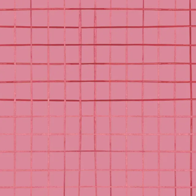 Bankauflage rosa-rote Karos auf rosa