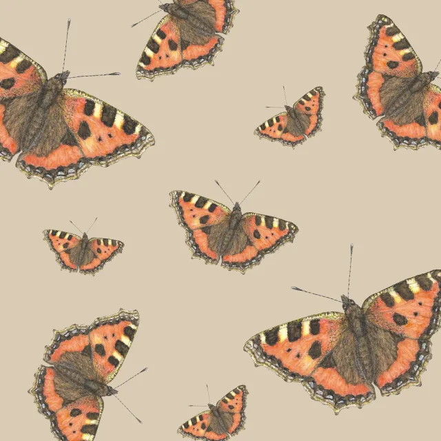 Bankauflage beige-braun