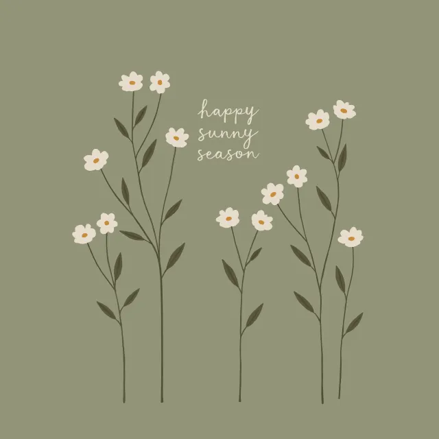 Kissen Blumen Frühling Sommer