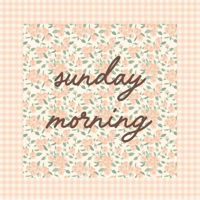 Kissen Sunday Morning