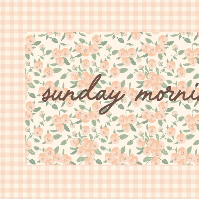 Kissen Sunday Morning