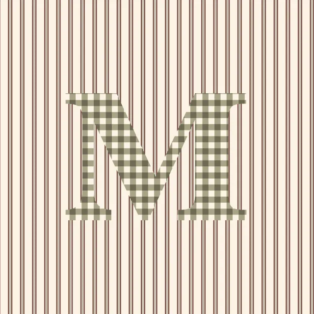 Kissen M Buchstabenkissen M Autumn Hygge