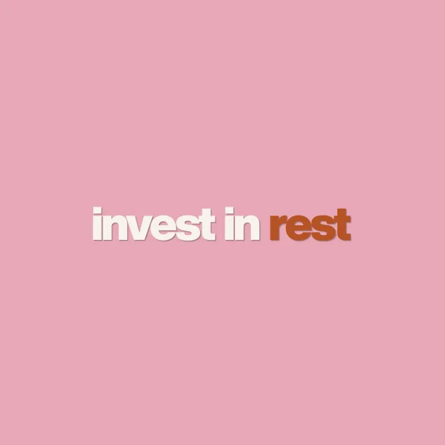 Kissen Invest in Rest Rosa x Orange