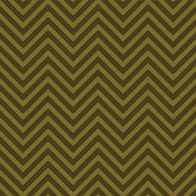 Kissen ZigZag Geometric Dunkelgrün x Hellgrün