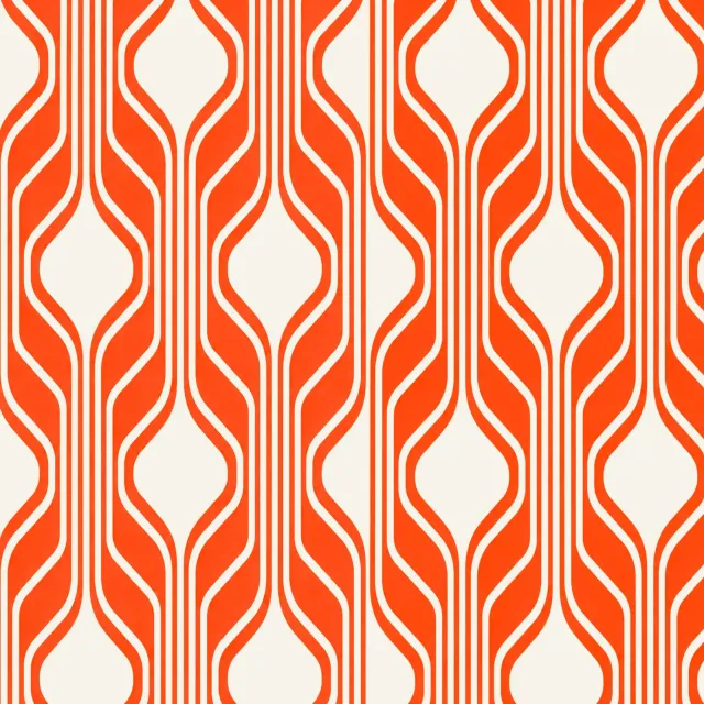 Rot-Orange x Creme