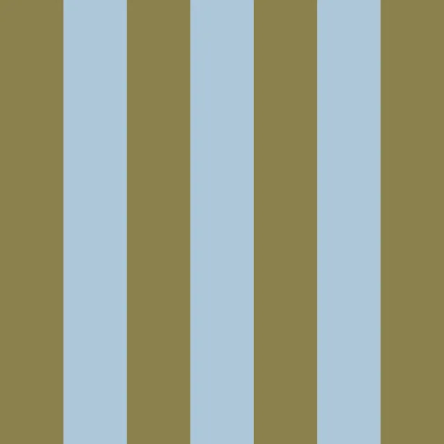 Kissen Streifen Grün Khaki Blau