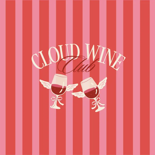Servietten Cloud Wine