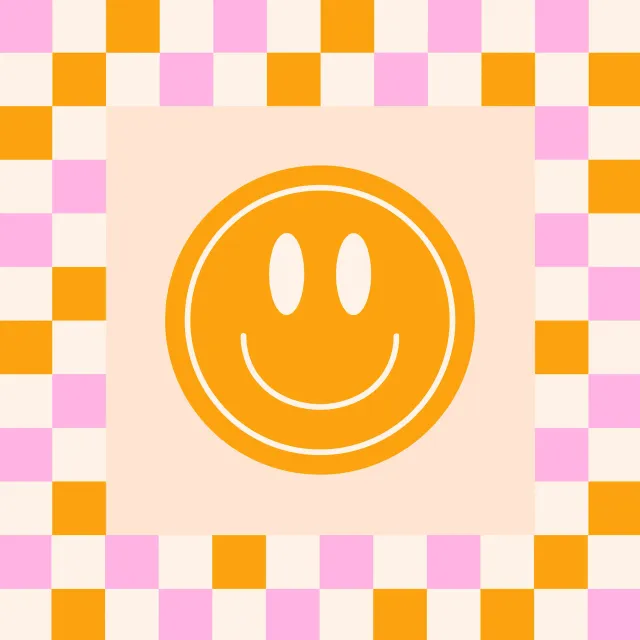 Tischdecke Orange Pink