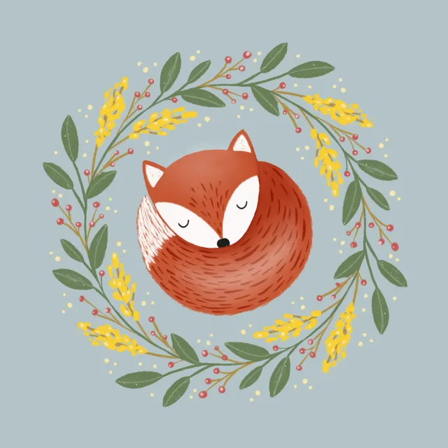 Kissen Herbstfuchs