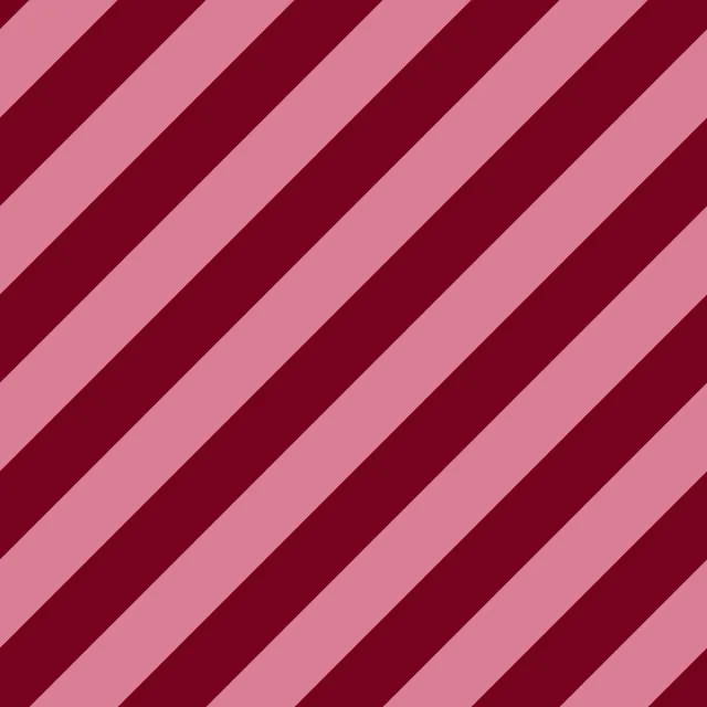 Sitzkissen Querstreifen Rot-Altrosa