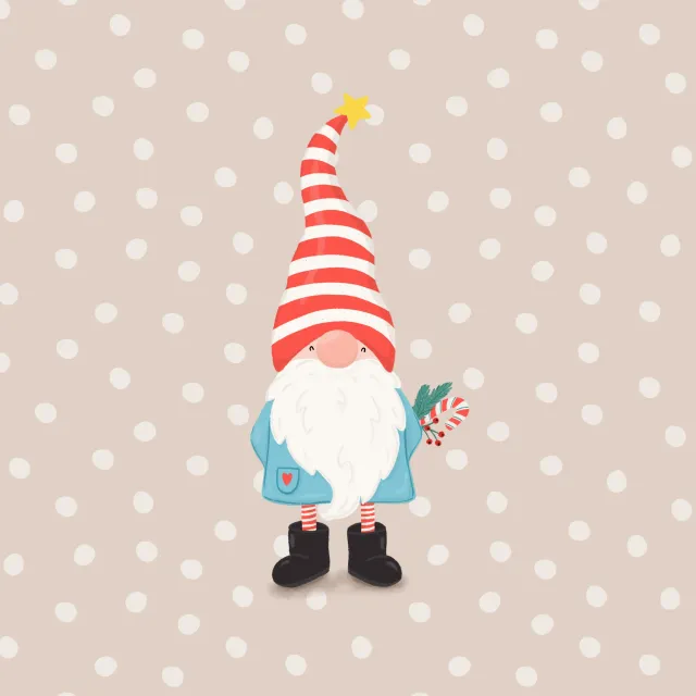 Servietten Weihnachtswichtel