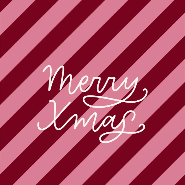Geschirrtücher Merry Xmas auf Querstreifen