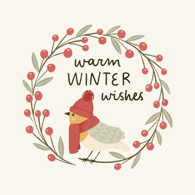 Kissen Warm Winter Wishes