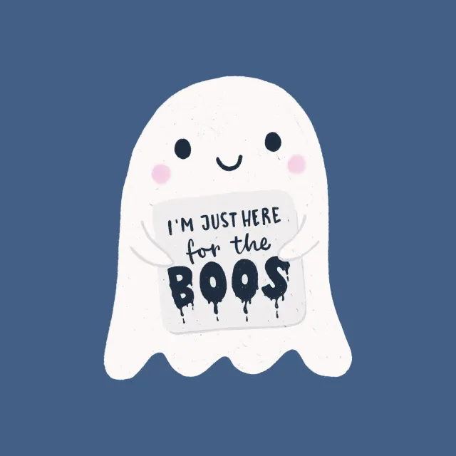 Kissen I'm just here for the Boos
