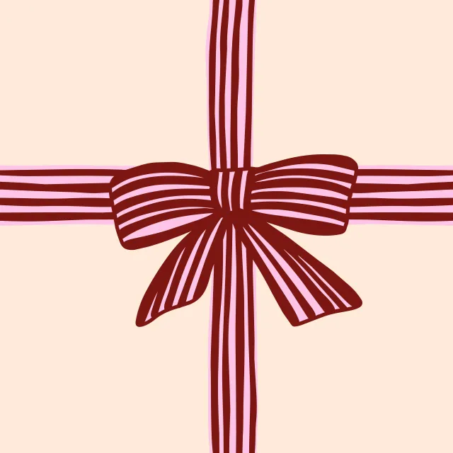Kissen bordeaux rosa
