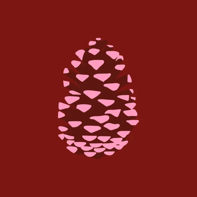 Kissen Bordeaux rosa