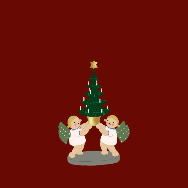 Tischläufer Rot