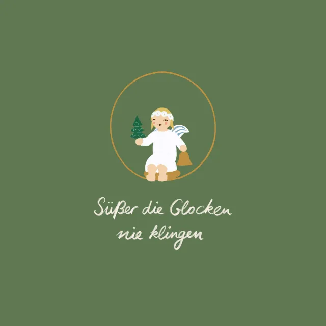 Kissen Engel im Ring Typo