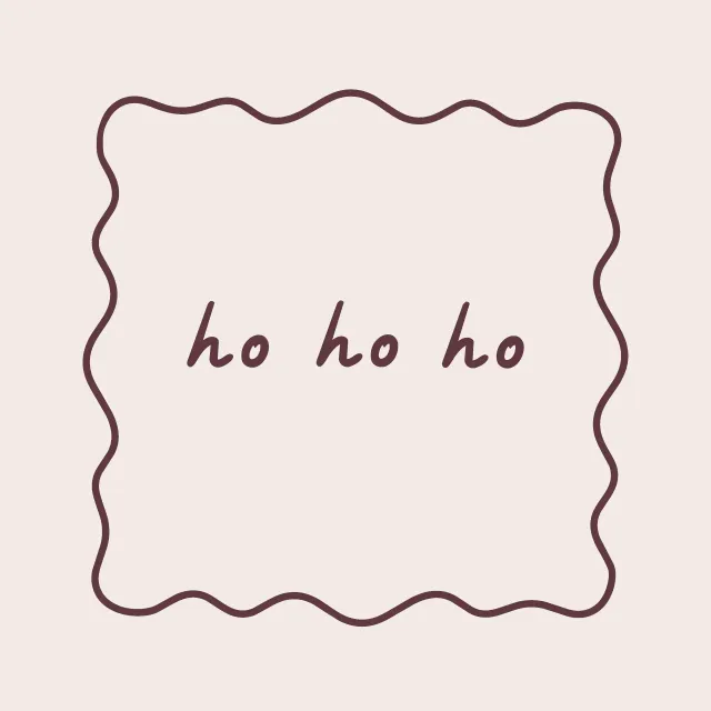 Moments Winter hohoho Rahmen