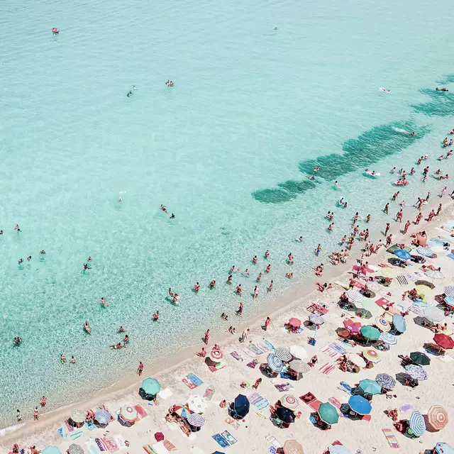 Kissen Busy Beach