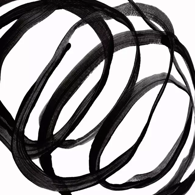 Kissen Black Lines