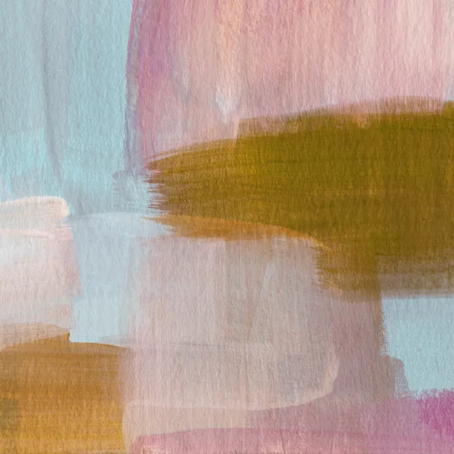 Kissen Pastel Brush Strokes 1