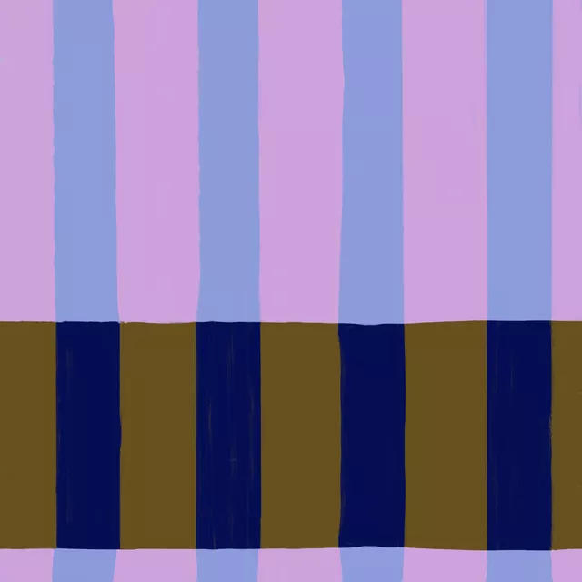 Kissen Lines and Leaves 1X