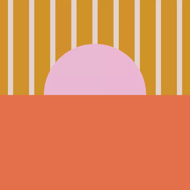 Tischdecke Geometric Summer 2X