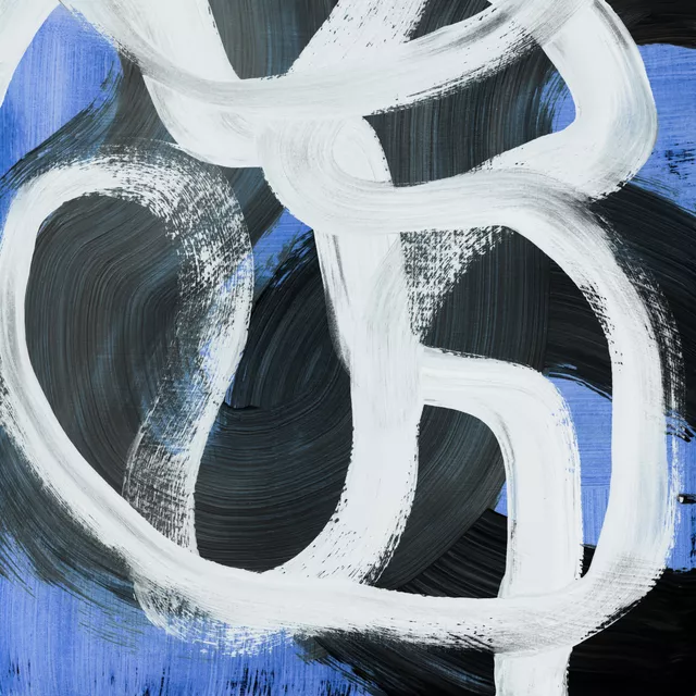Tischläufer Abstract Brush Strokes 127