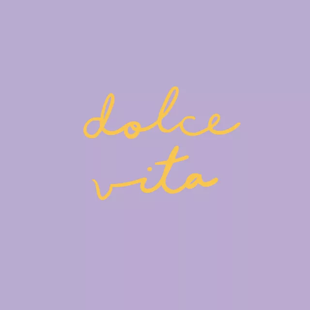 Kissen Dolce vita