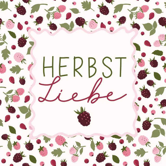 Kissen Autumn Berries Herbstliebe