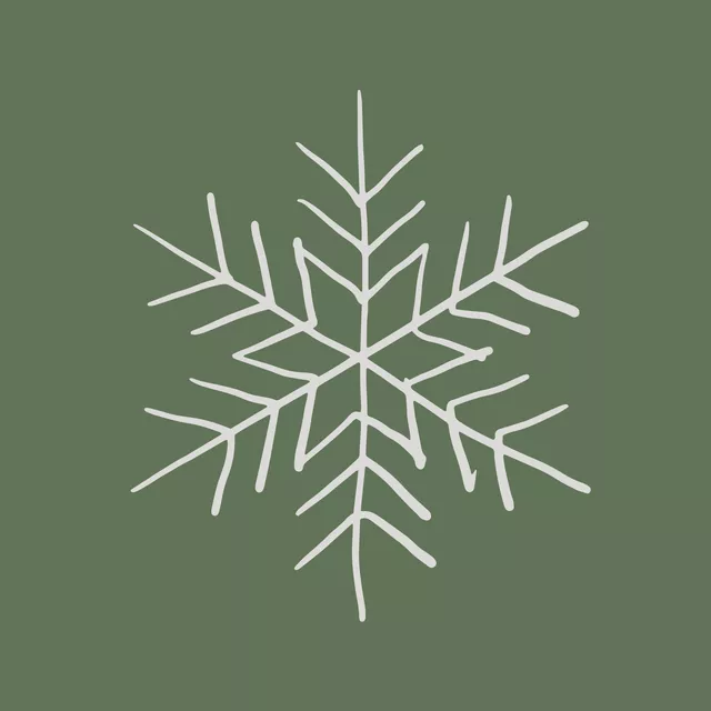 Cosy Christmas Schneeflocke
