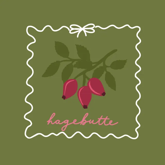 Servietten Autumn Berries Hagebutte