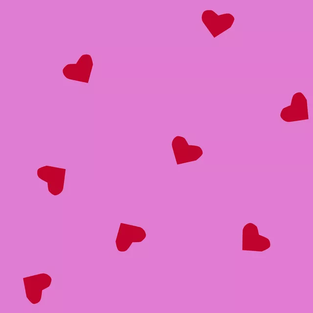Valentinstag Herzen Muster rot