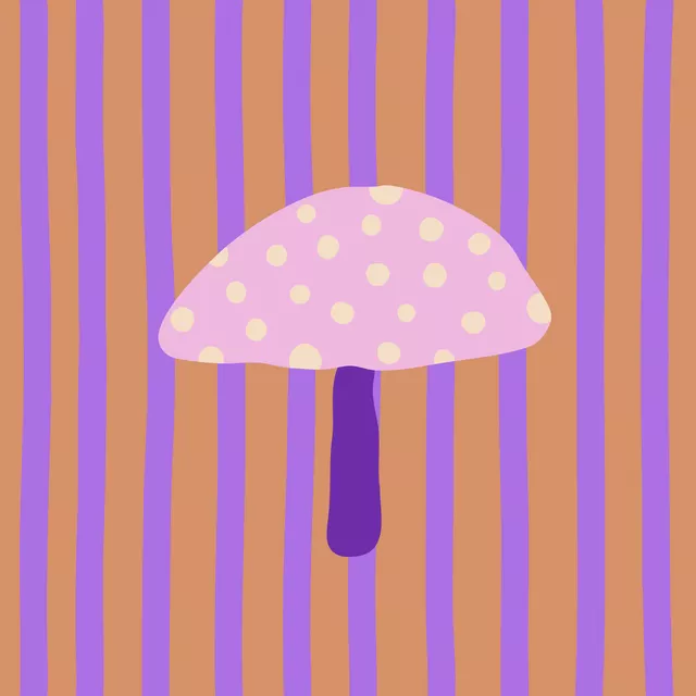 Kissen Herbstliebe Fliegenpilz