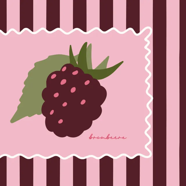 Tischset Autumn Berries Brombeere