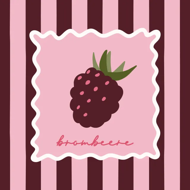 Kissen Autumn Berries Brombeere