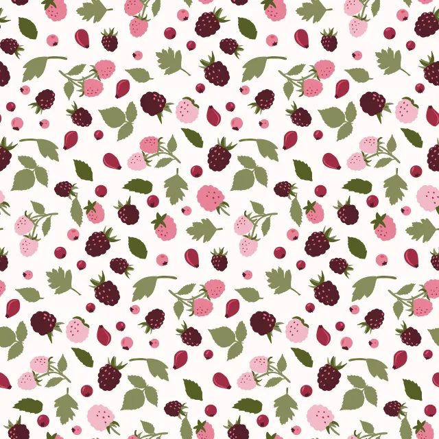 Servietten Autumn Berries Beerenmuster