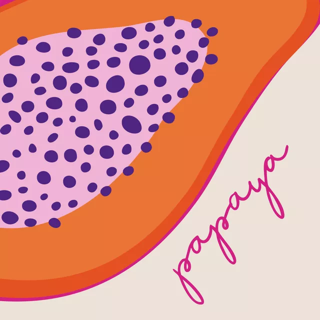 Kissen Sweet Summer Papaya