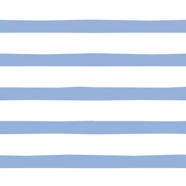 Servietten Streifen meeresblau
