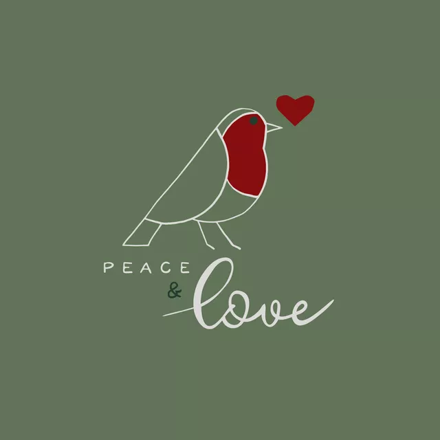 Tischset Cosy Christmas Love