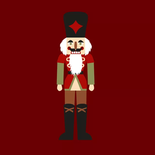 Kissen Nussknacker